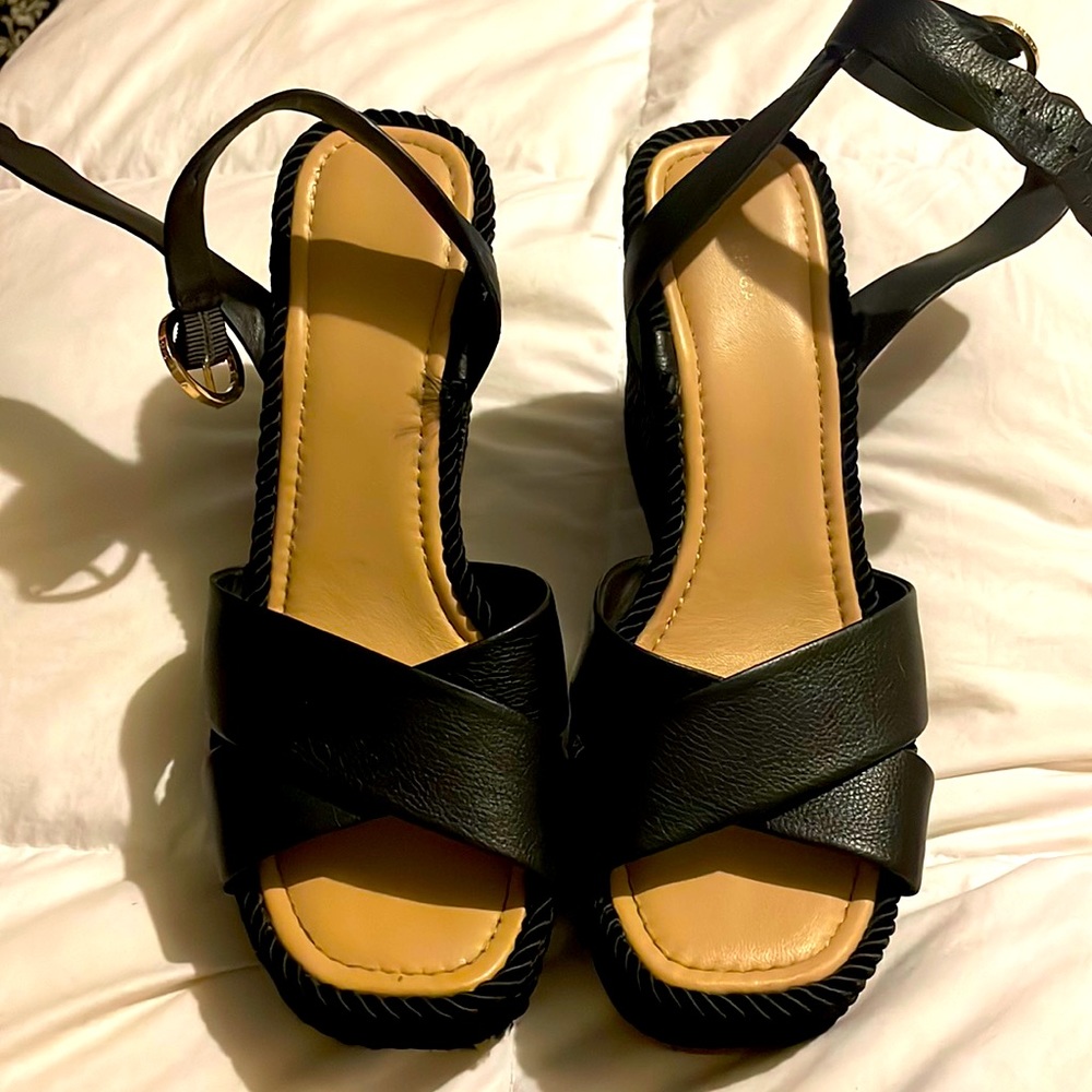 Via Spiga Sesilia Strappy Espadrille Wedge Sandals